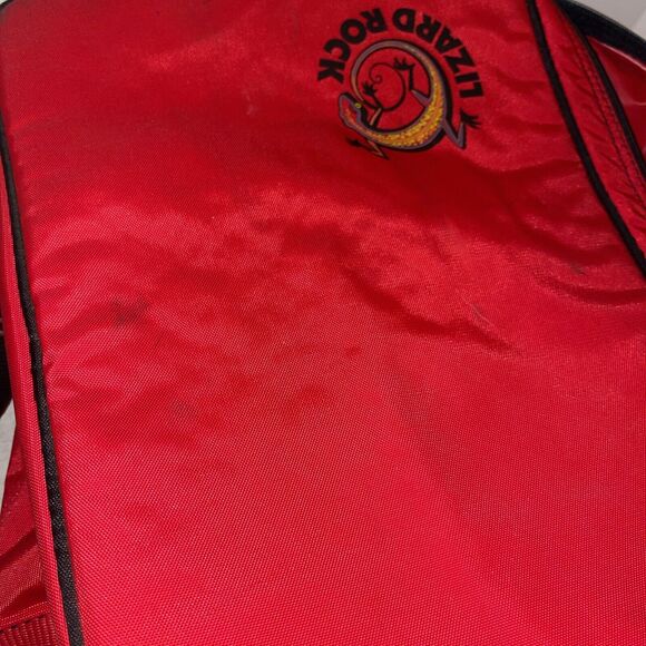 Vtg Marlboro Adventure Team Lizard Rock Insulated Cooler Duffel Bag Red 1992 - Picture 13 of 14